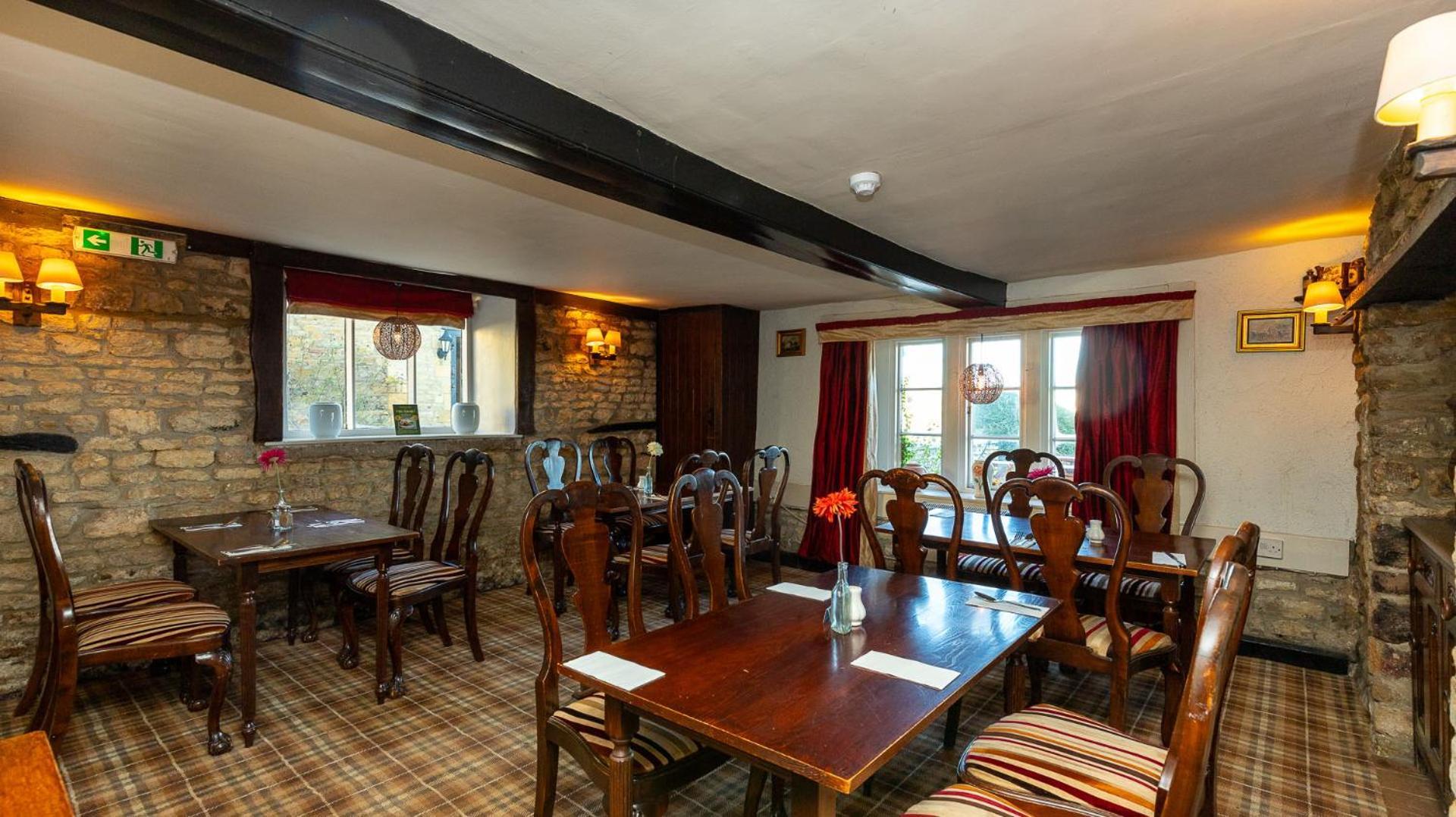 The Sibson Inn Hotel Water Newton Bagian luar foto
