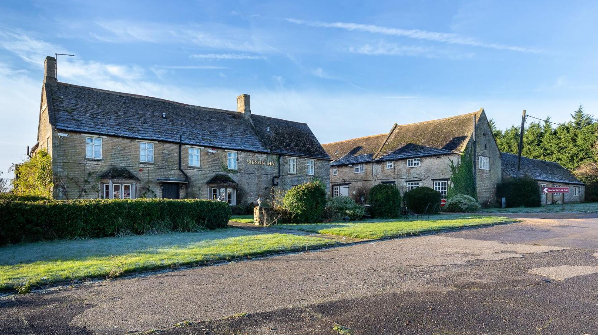 The Sibson Inn Hotel Water Newton Bagian luar foto